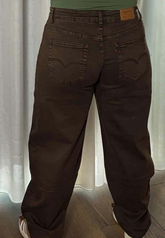 Baggy choco relaxed fit