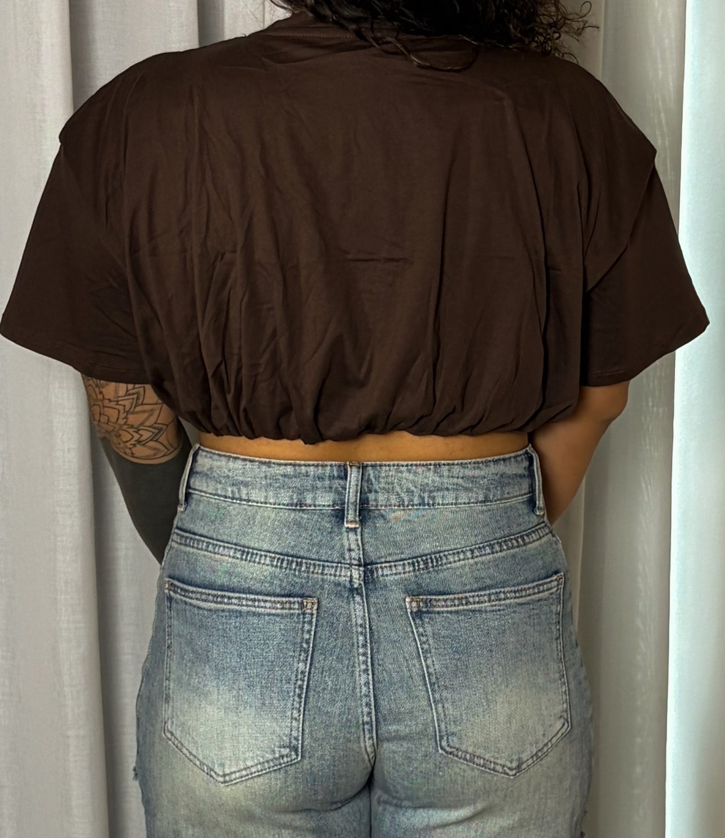 Bubble Crop Top