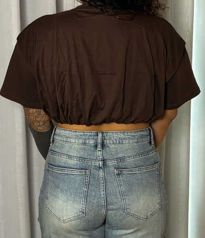 Bubble Crop Top