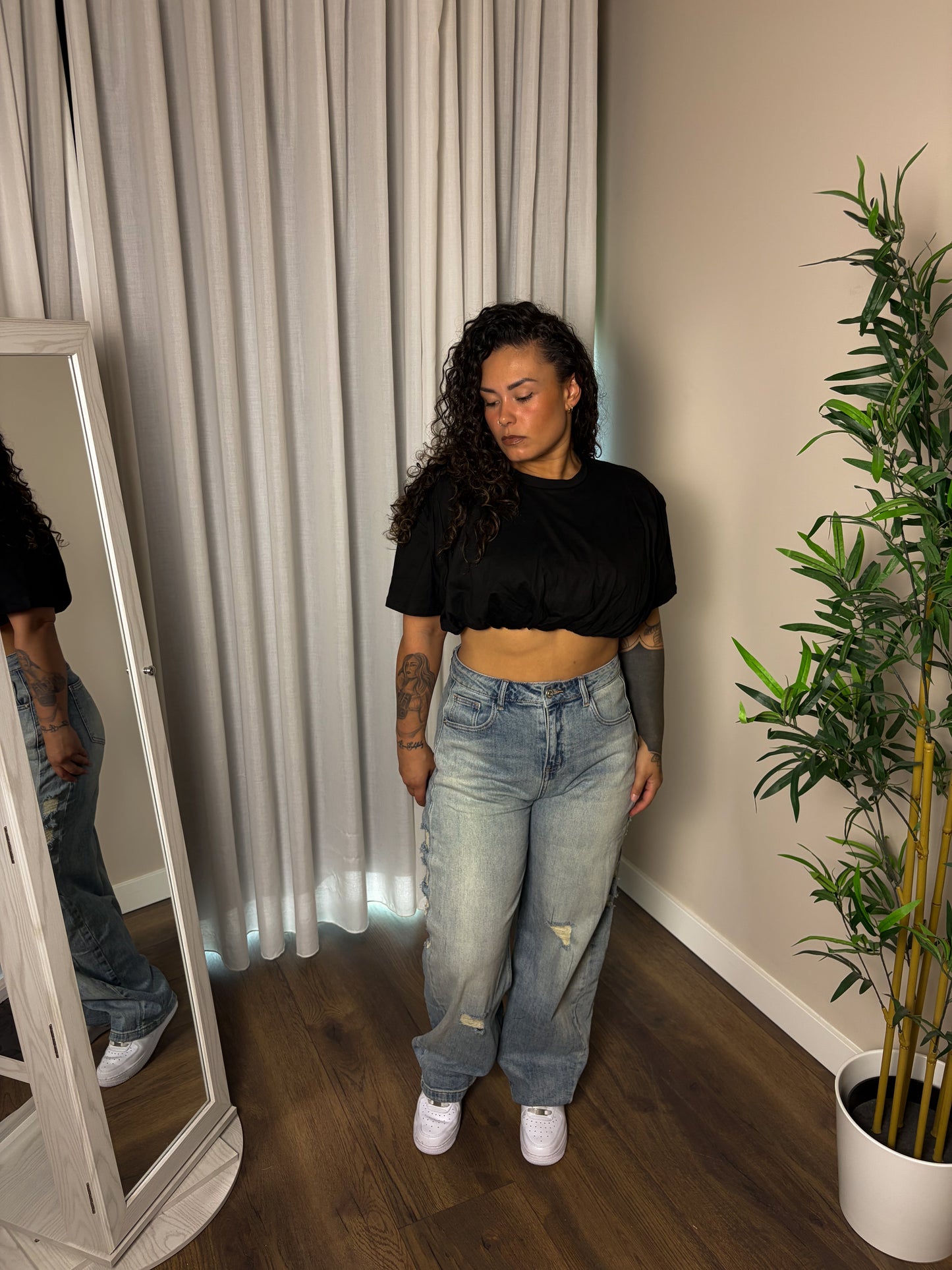 Bubble Crop Top