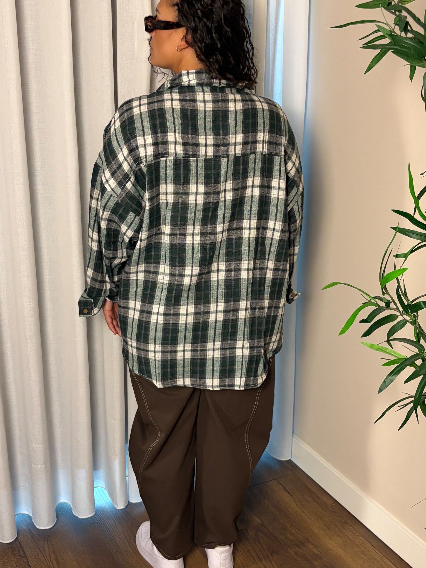 72 Oversized timber blouse