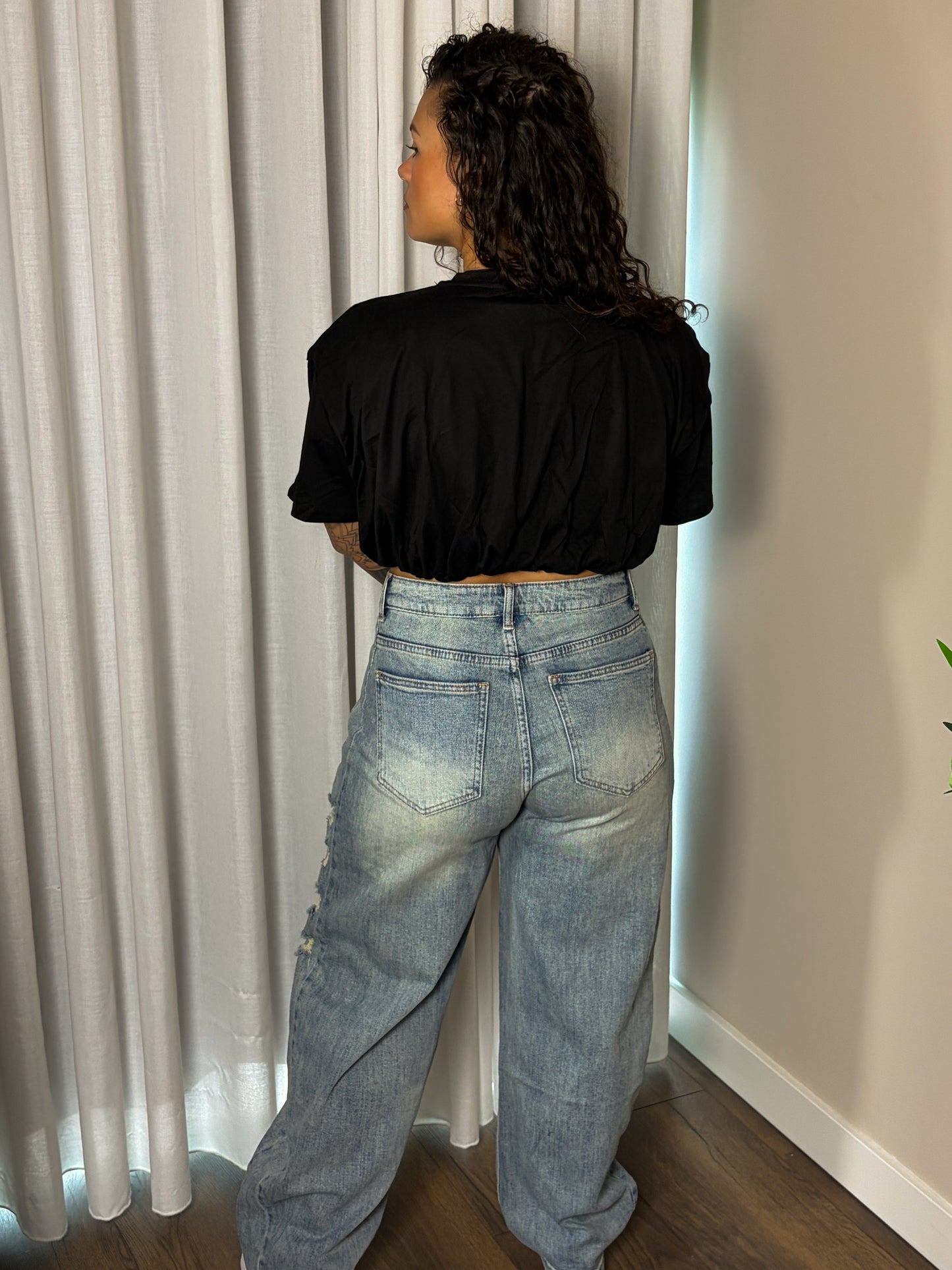 Bubble Crop Top