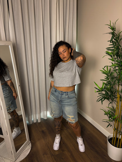 Still not basic Cropped T-shirt