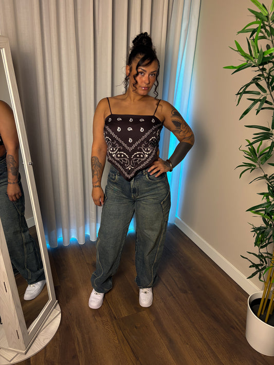 49 Outlaw bandana top