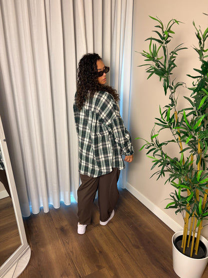 72 Oversized timber blouse
