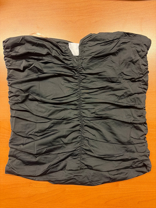 79 Noir ruched top