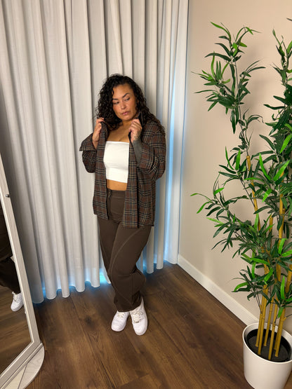 72 Oversized timber blouse