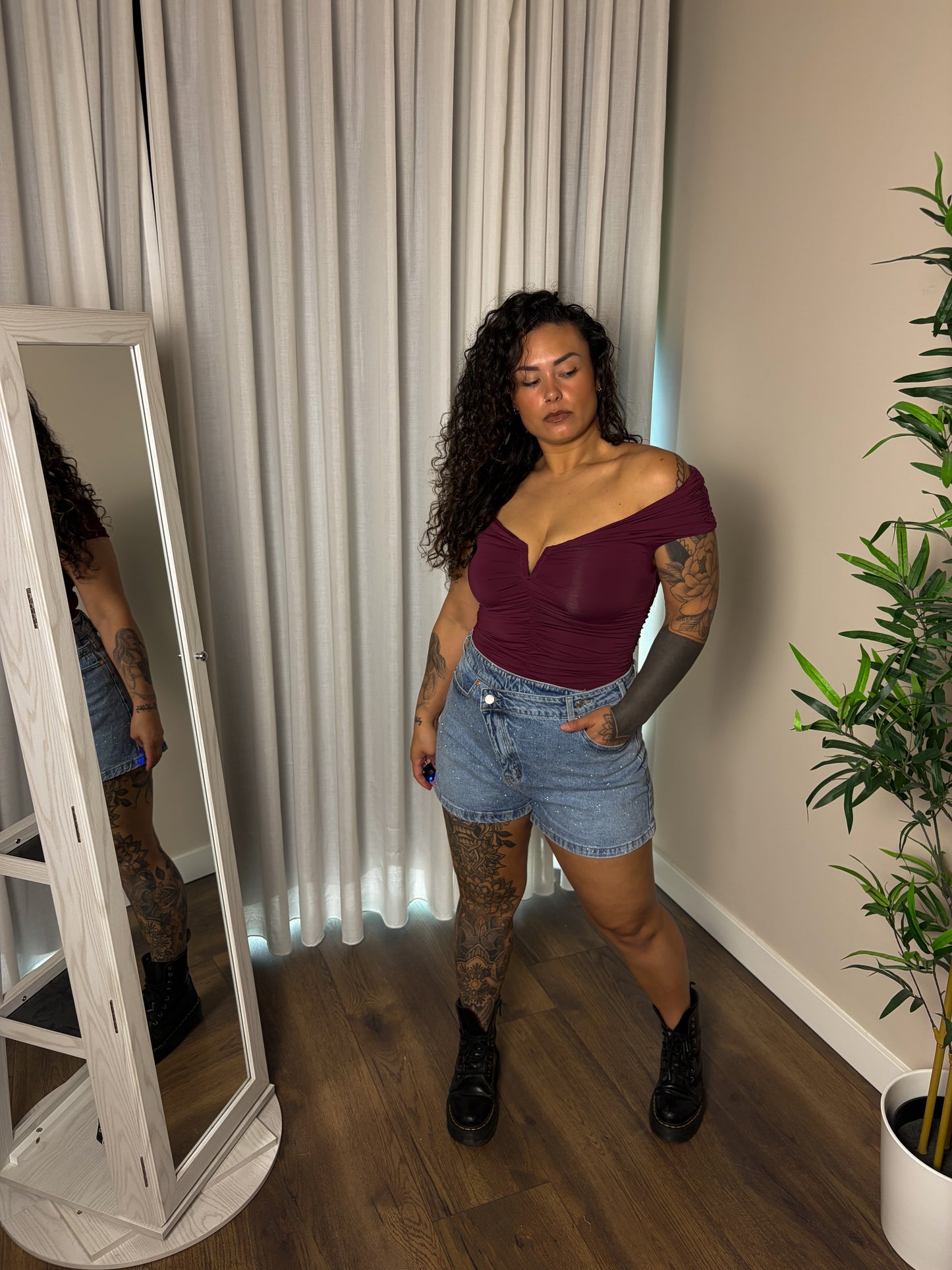 222 Glitter Skort