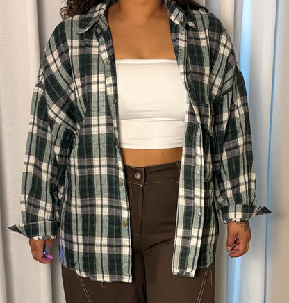 72 Oversized timber blouse