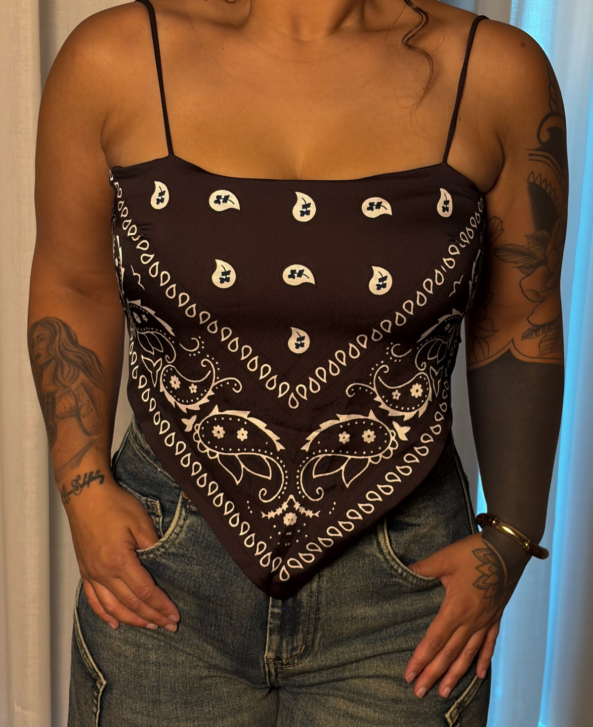49 Outlaw bandana top