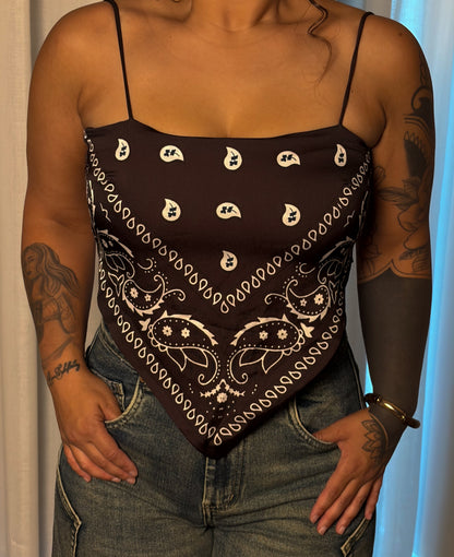 49 Outlaw bandana top