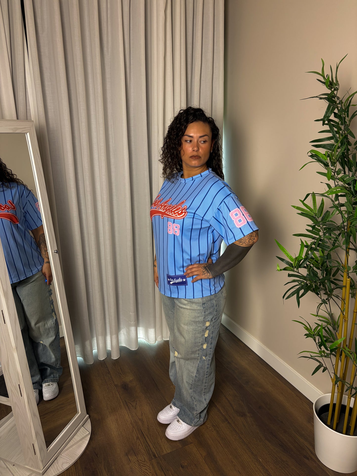 LA baseball Tee