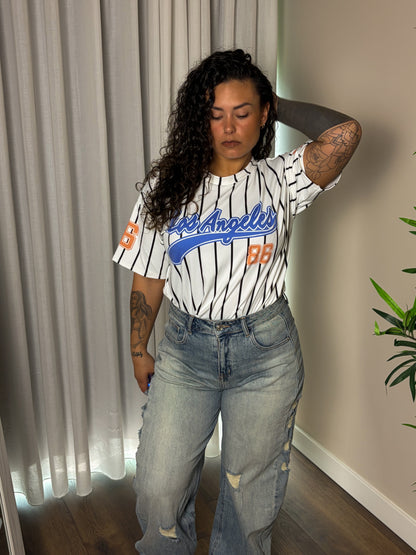 LA baseball Tee
