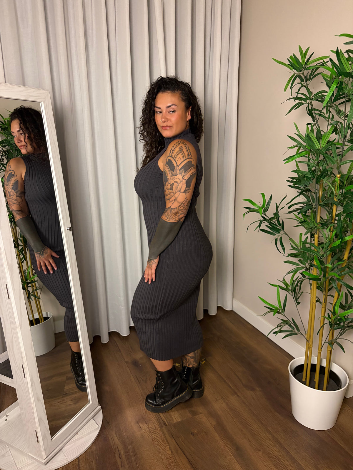 90 Soft attitude maxi dress