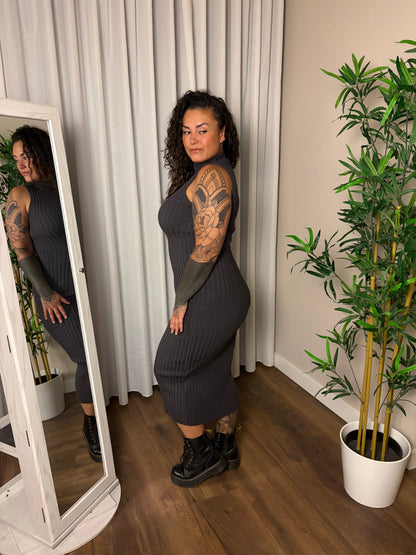 90 Soft attitude maxi dress