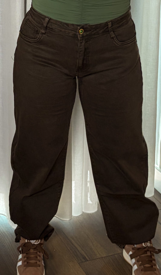 Baggy choco relaxed fit