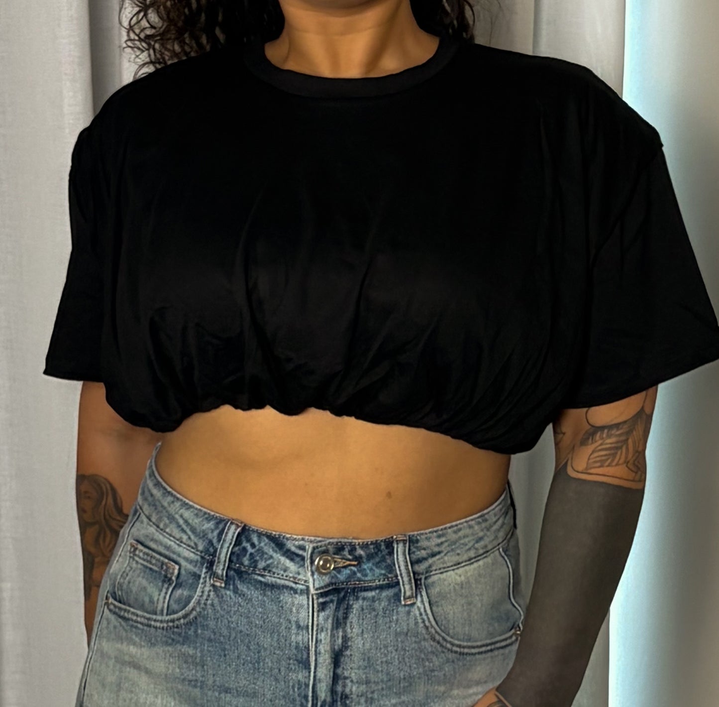 Bubble Crop Top