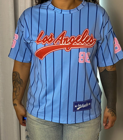 LA baseball Tee