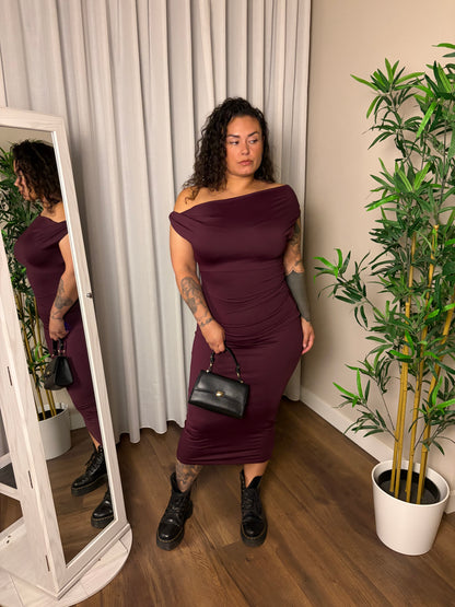 93 Hour glass maxi dress