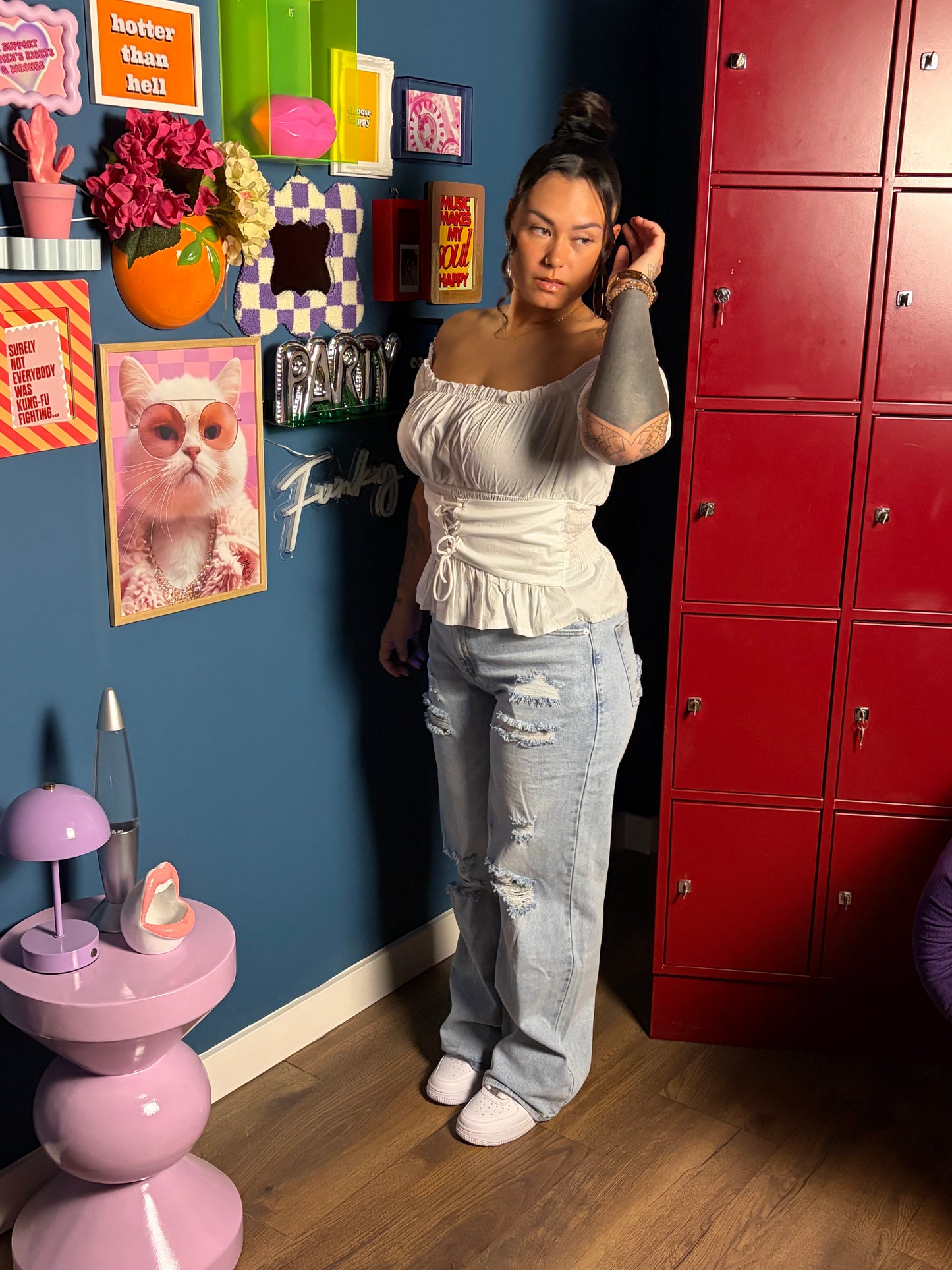 City romance corset top