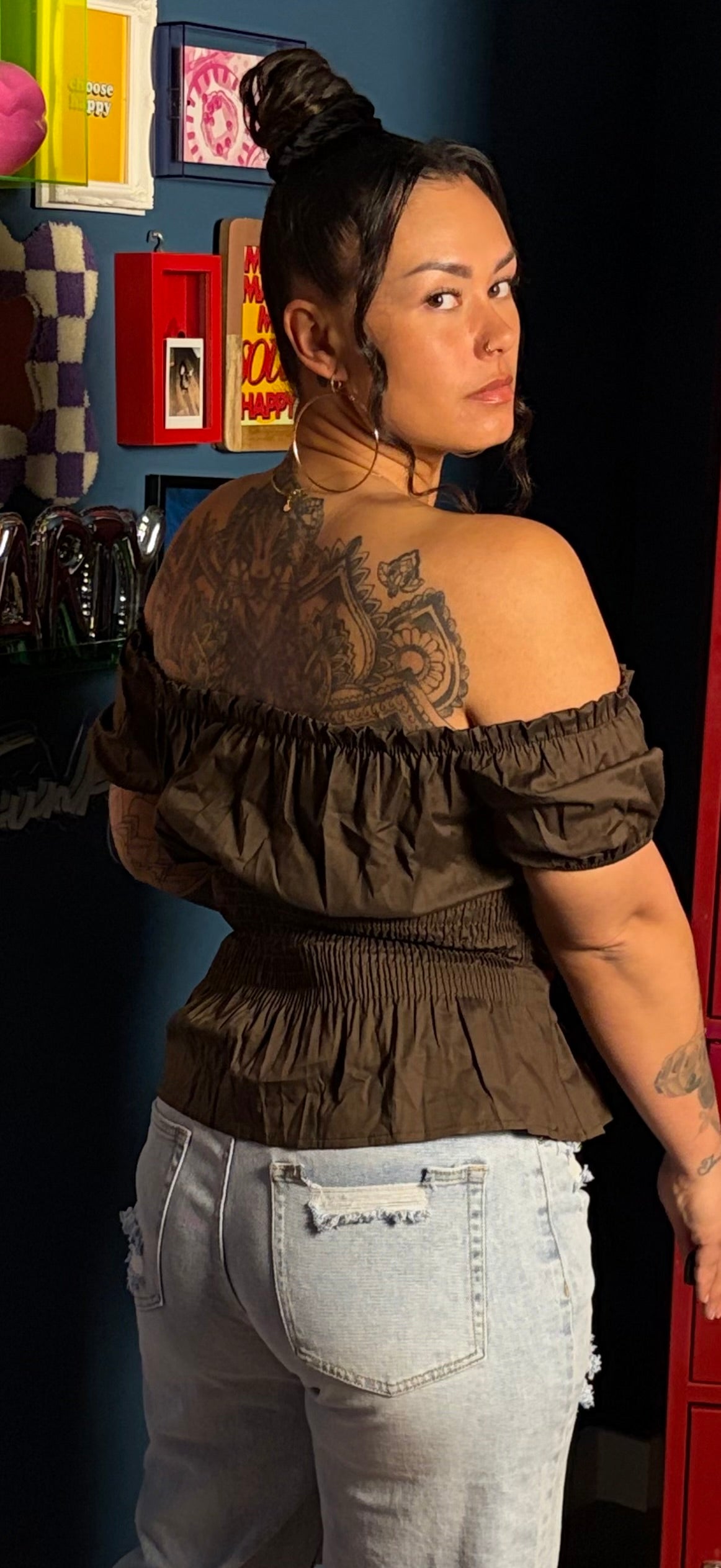 City romance corset top